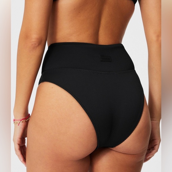 Fabletics High-Waisted Crossover Shaping Swim Bottom Size Medium - Picture 2 of 8